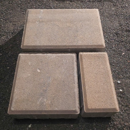 Street Stone 6cm (3pc) Pavers - Desert Blend