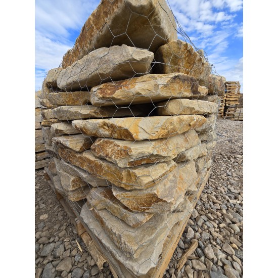 2" Roman Tumbled Flagstone