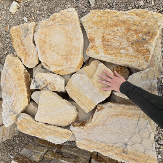 2" Roman Tumbled Flagstone