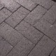Clay Brick Pavers  -  Midnight Black