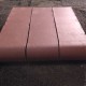 Clay 12" Bullnose Pavers - Mountain Red