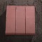 Clay 12" Bullnose Pavers - Mountain Red