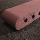 Clay 12" Bullnose Pavers - Mountain Red