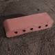 Clay 12" Bullnose Pavers - Mountain Red