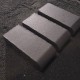 Clay 9" Bullnose Pavers - Midnight Black