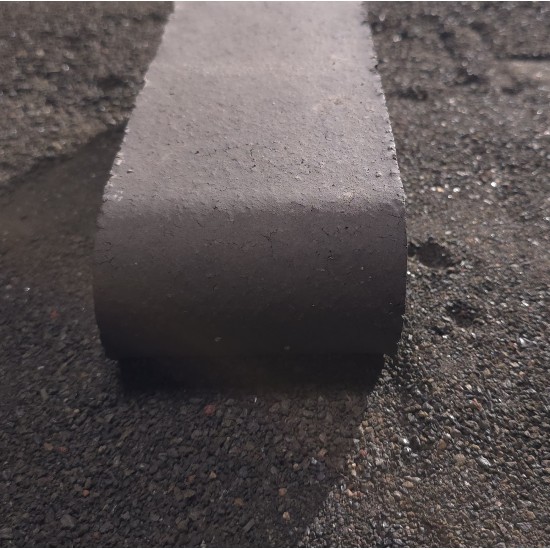 Clay 9" Bullnose Pavers - Midnight Black
