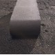 Clay 9" Bullnose Pavers - Midnight Black