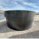Solid Round Corten Steel Firepit