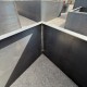 1.5' W x 4' L x 1.5' H Corten Steel Long Planter Box