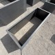 1.5' W x 4' L x 1.5' H Corten Steel Long Planter Box