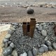 Triple Pillar (4" - Clustered) Steel Water Feature