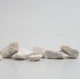 1 1/2" White Marble Stone