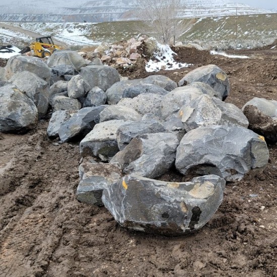 Volcanic Basalt Boulders