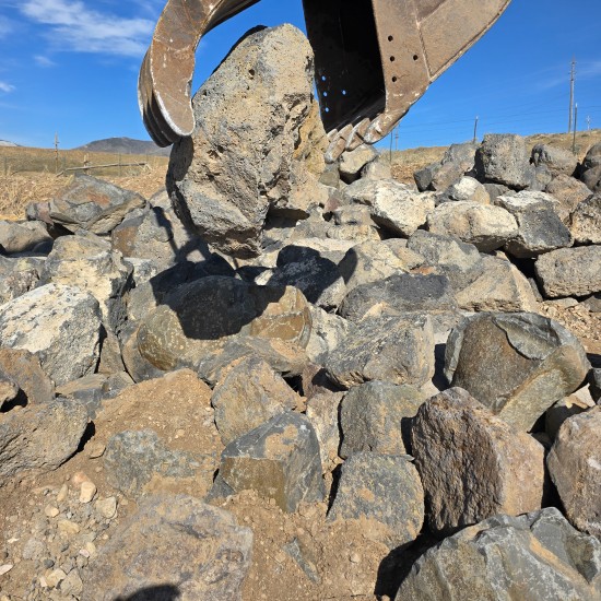 Volcanic Basalt Boulders