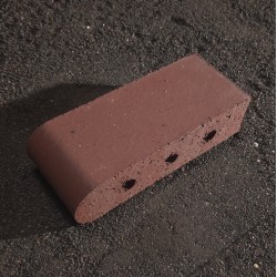 Clay 9" Bullnose Pavers - Mountain Red