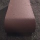 Clay 9" Bullnose Pavers - Mountain Red
