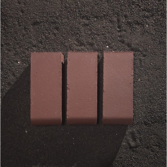Clay 9" Bullnose Pavers - Mountain Red