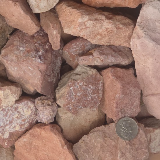 2-4" Dusty Rose Cobble