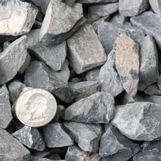 1 1/2" Midnight Crushed Gravel