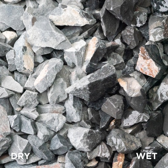 1 1/2" Midnight Crushed Gravel