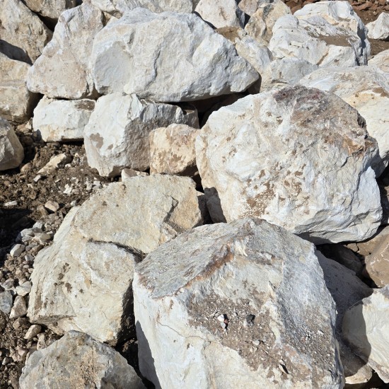 White Marble Boulders