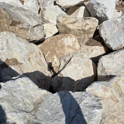 White Marble Boulders