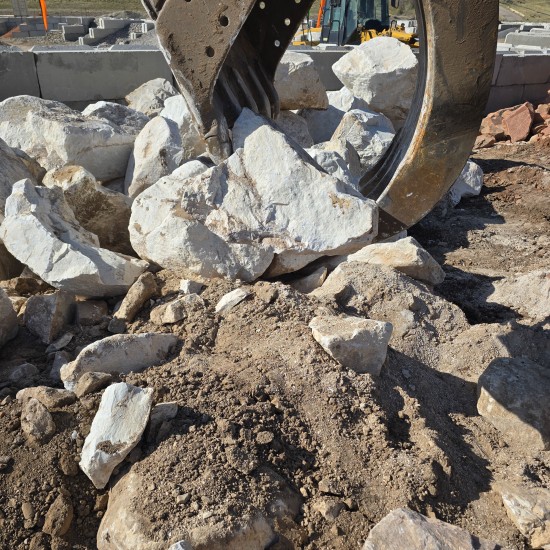 White Marble Boulders